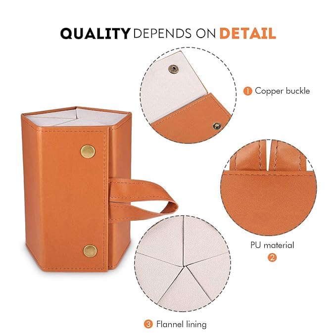 5 Slot Sunglasses Organizer -Black
