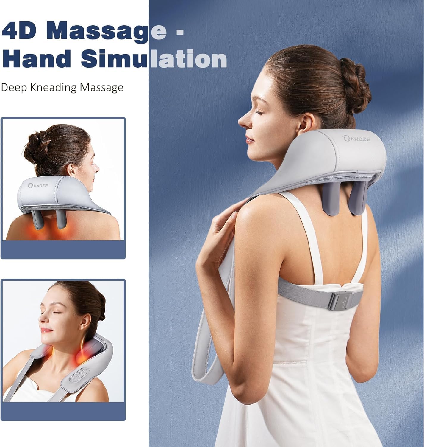 Wireless Heated Neck & Shoulder Massager