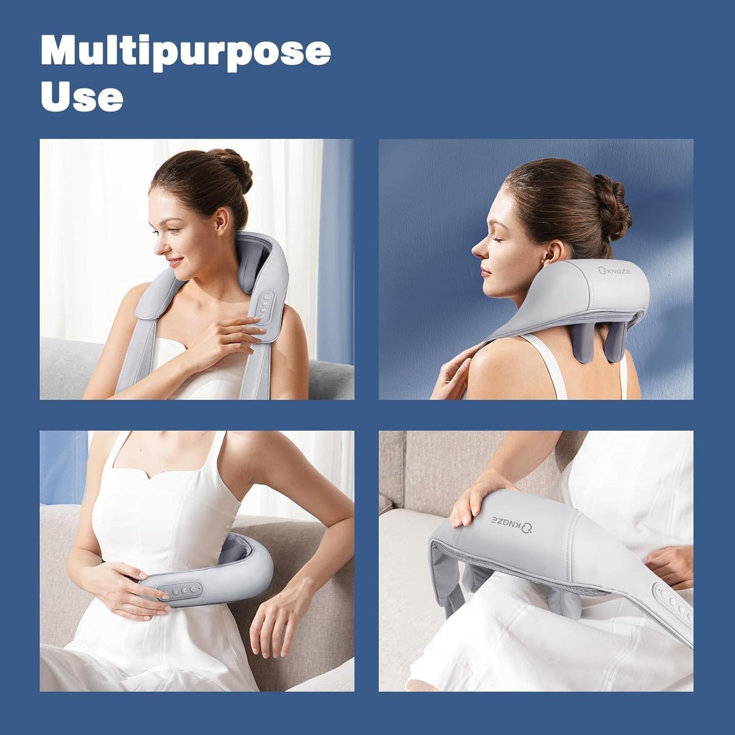 Wireless Heated Neck & Shoulder Massager