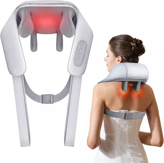 Wireless Heated Neck & Shoulder Massager