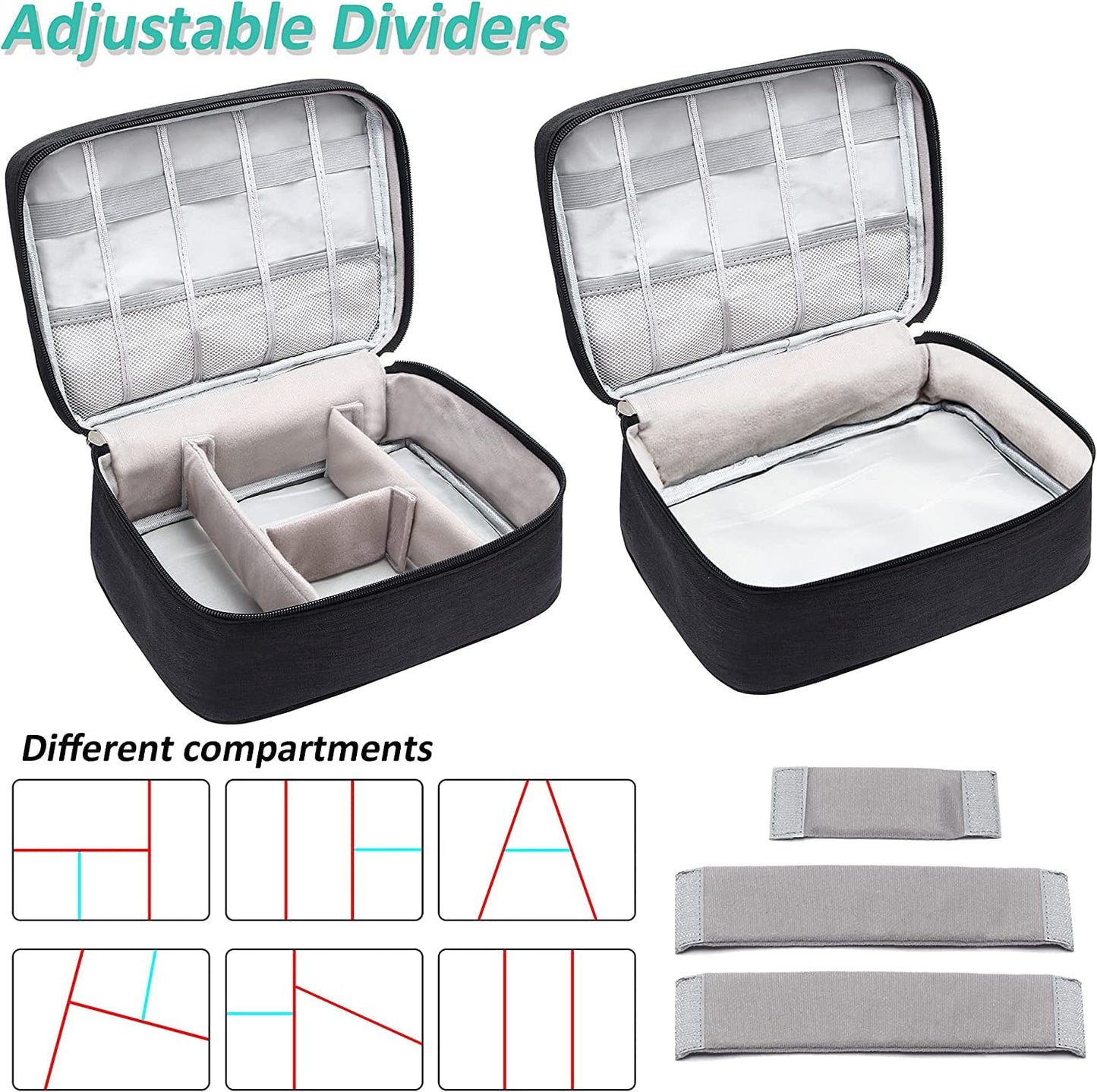 Single Layer Electronic Storage Bag (Black)