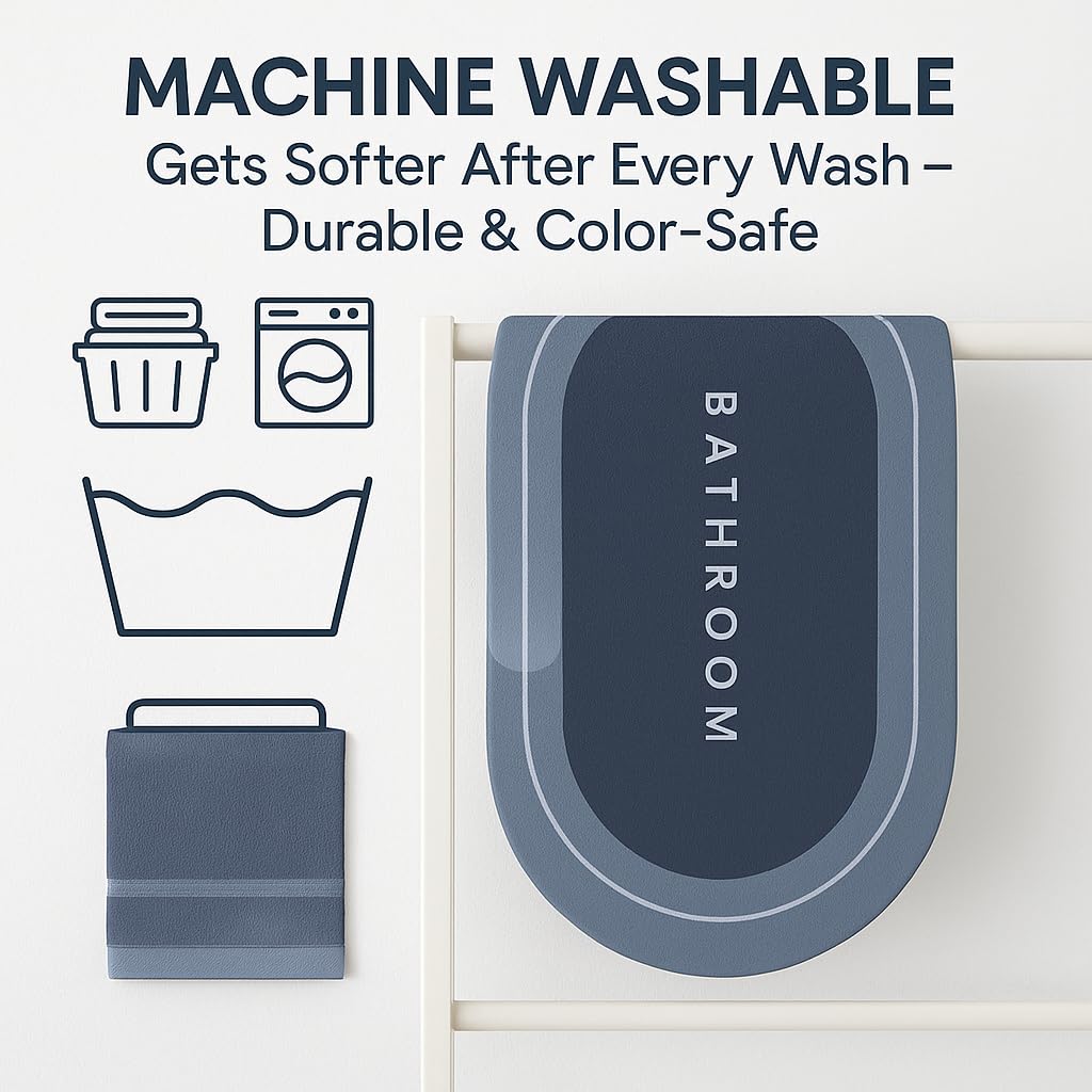 Super Absorbent Bath Floor Mat 1 GET 1 FREE